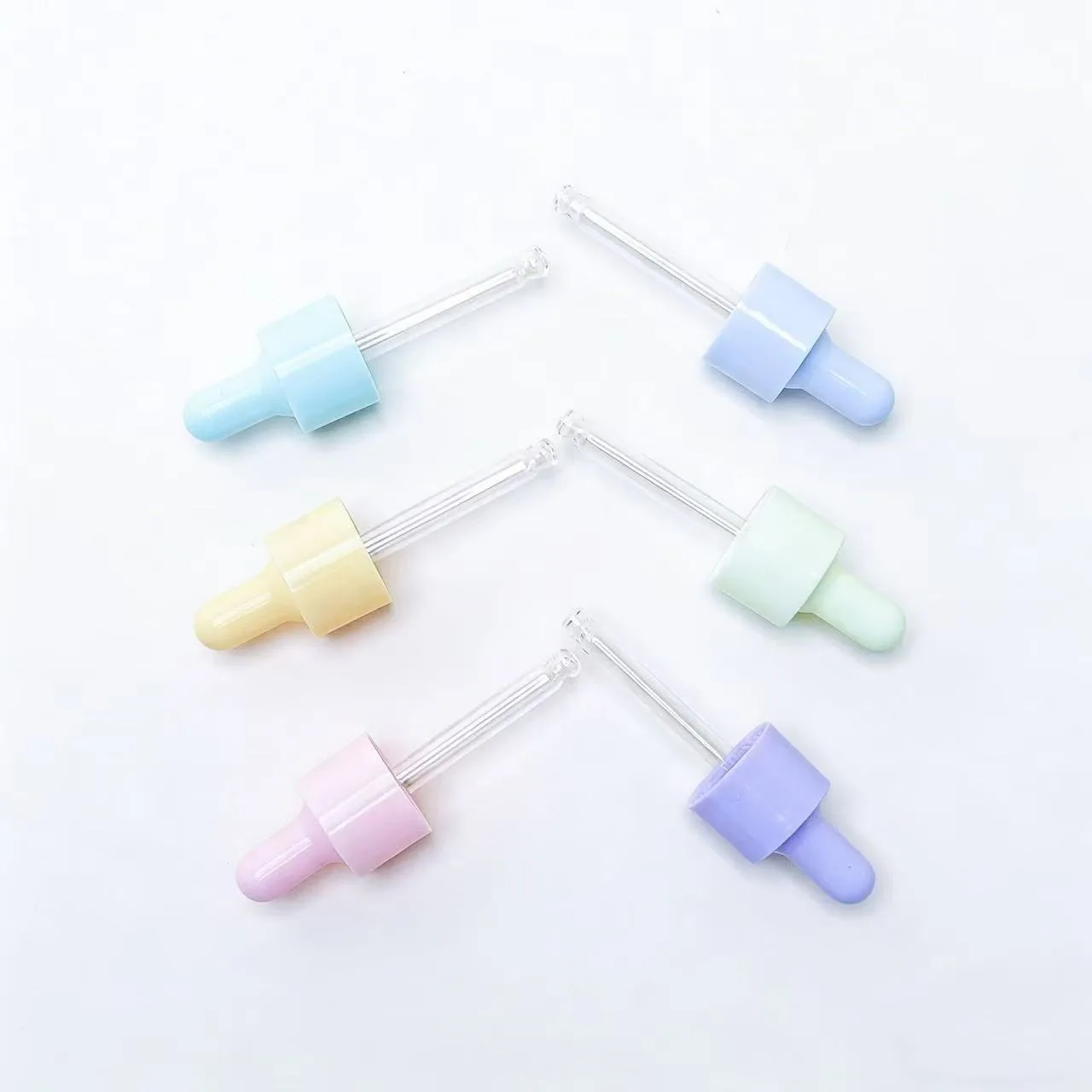 colorful dropper bottle
