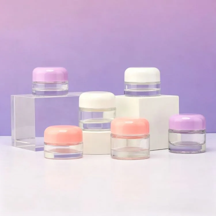5g 10g cream glass jar with cap