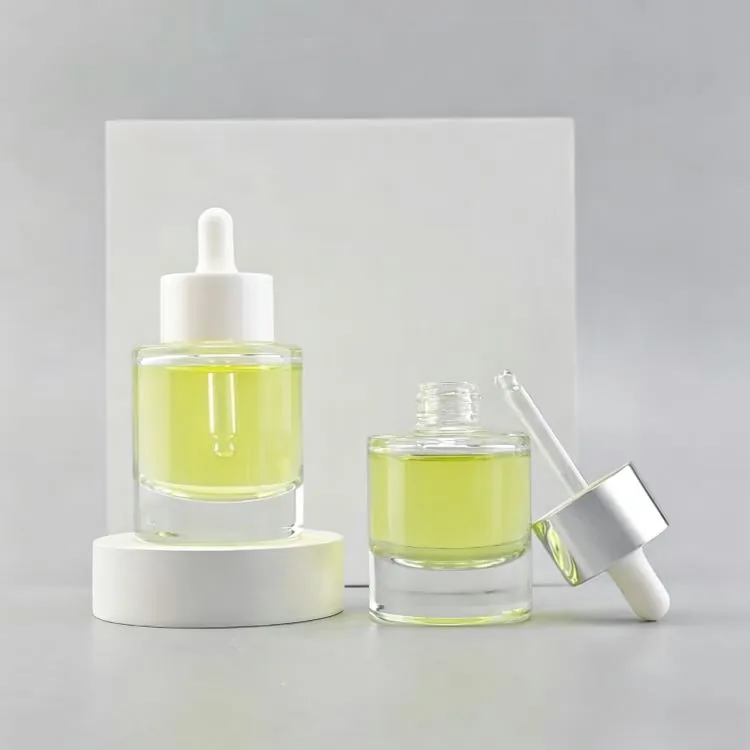 30ml bottle with silver dropper